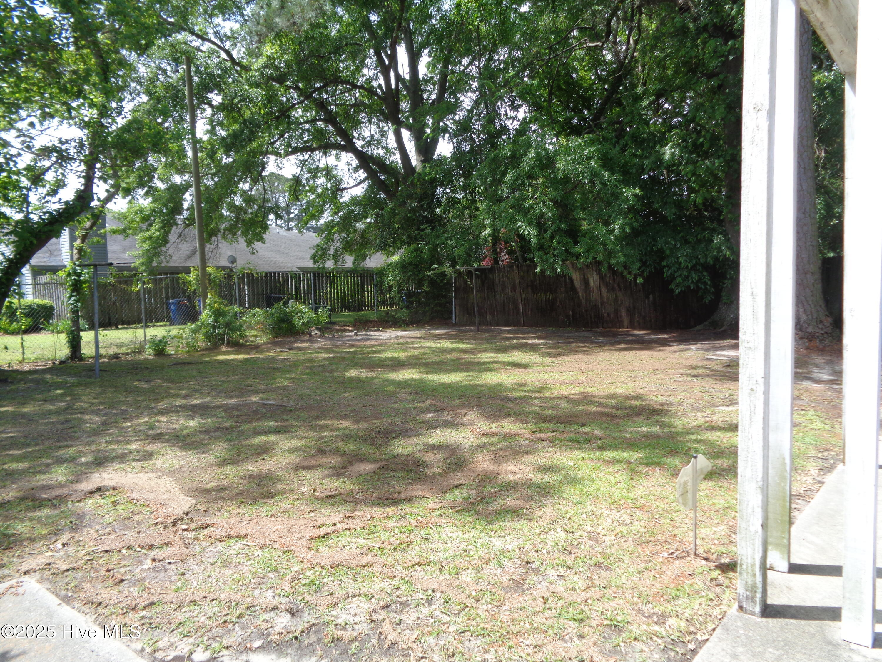 714 Cameron Drive Kinston, NC 28501 - Photo 10 of 15 Back Yard