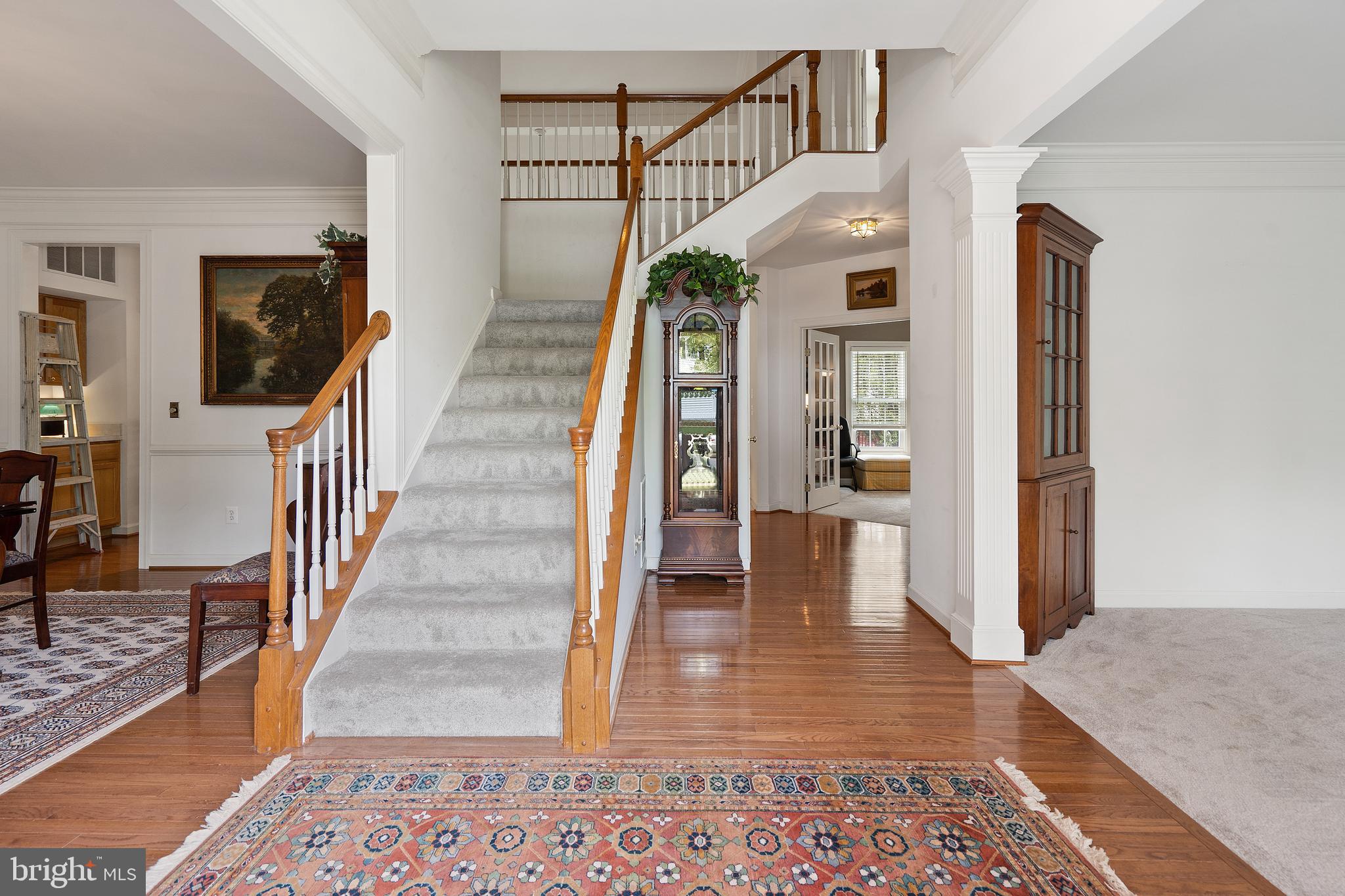 14417 Clubhouse Road Gainesville, VA 20155 - Photo 8 of 67 foyer to upstairs