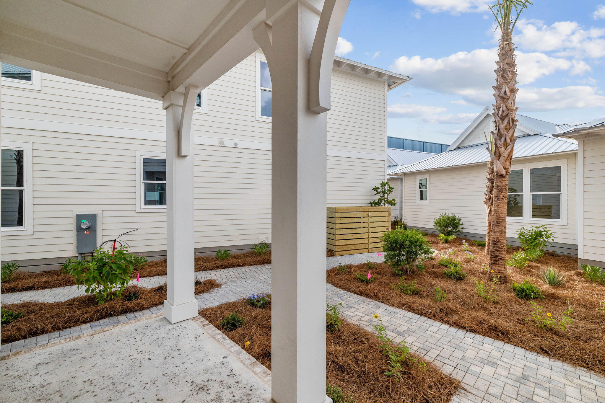 264 Dockside Drive Port St. Joe, FL 32456 - Photo 37 of 65 a front view of a house with garden
