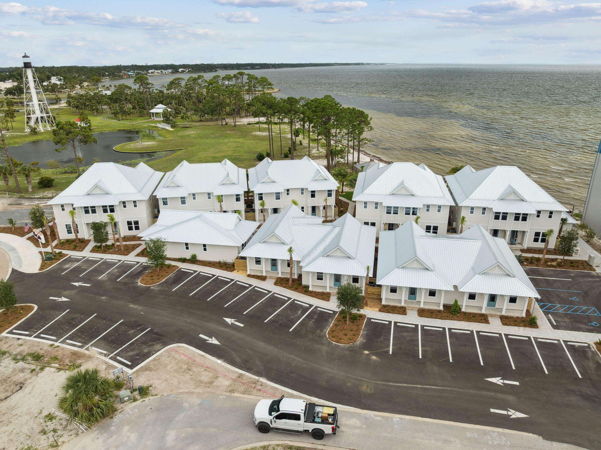 264 Dockside Drive Port St. Joe, FL 32456 - Photo 44 of 65 a picture of a city with an ocean view