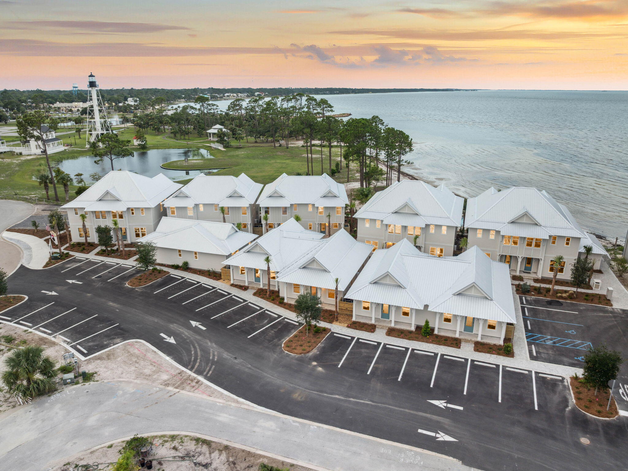 264 Dockside Drive Port St. Joe, FL 32456 - Photo 5 of 65 a view of a terrace with lawn chairs