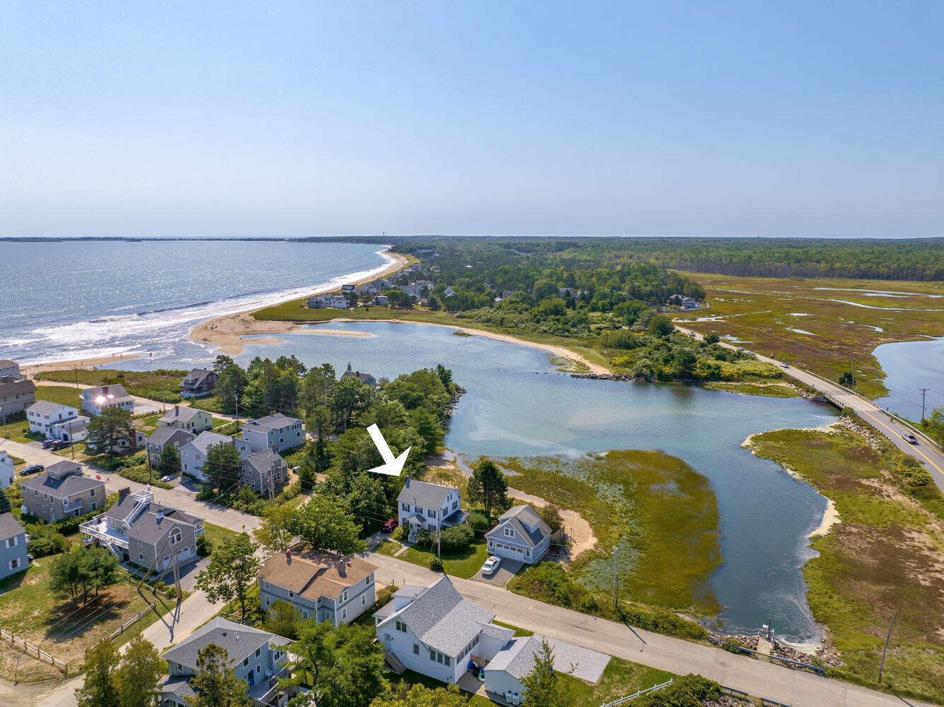 23 New Salt Road Ocean Park, ME 04063 - Photo 1 of 62 Aerial View