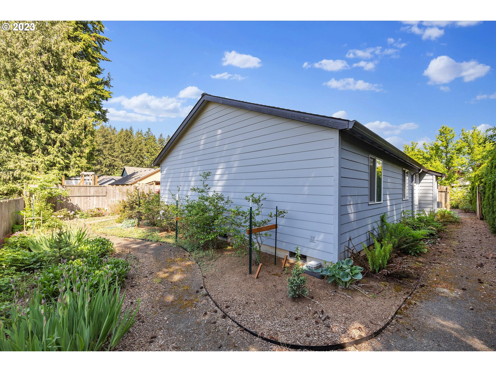 37308 Rachael Drive Sandy, OR 97055 - Photo 24 of 29 a backyard of a house with lots of green space