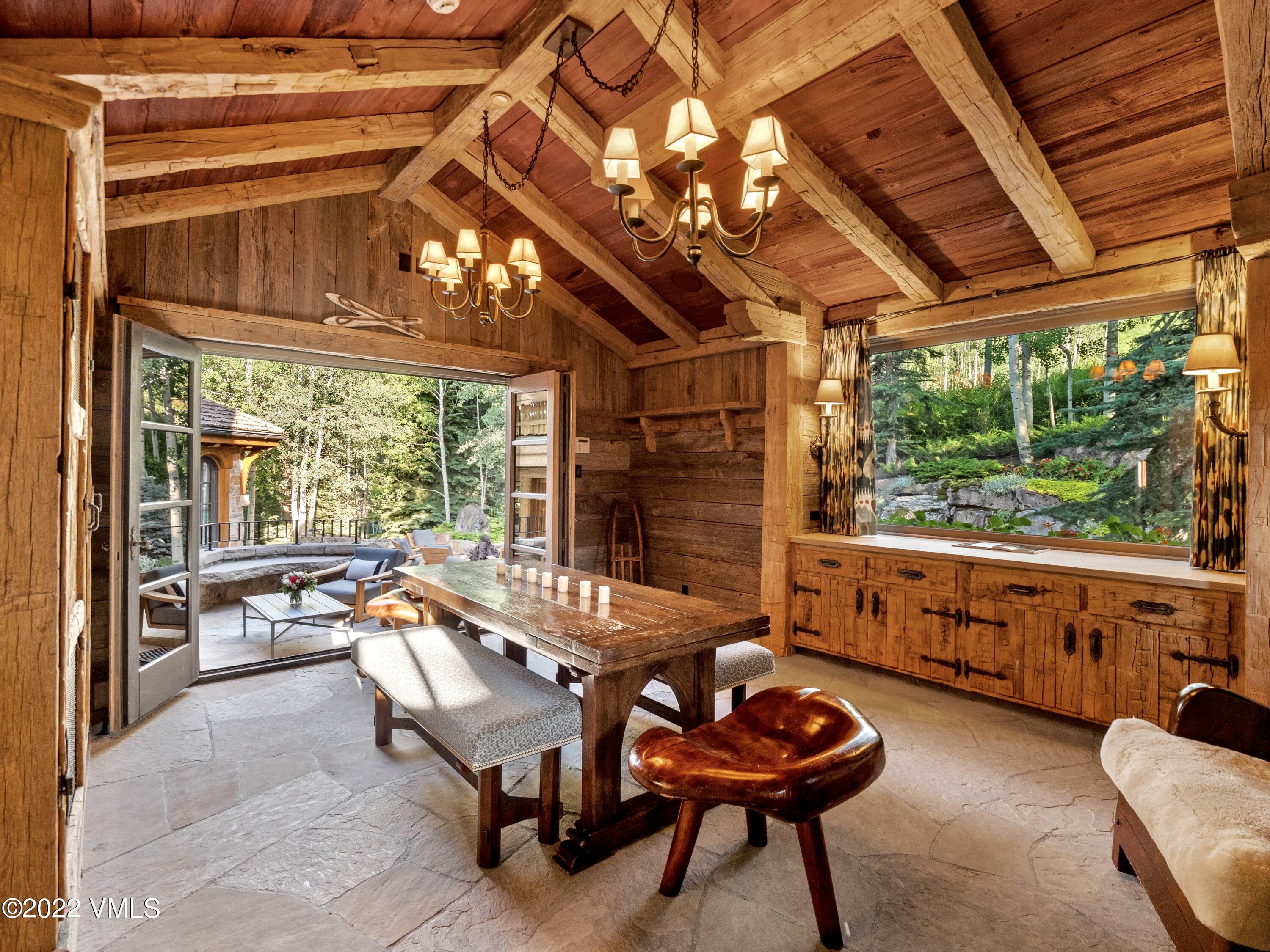 97 Rockledge Road Vail, CO 81657 - Photo 10 of 35 a outdoor space with seating