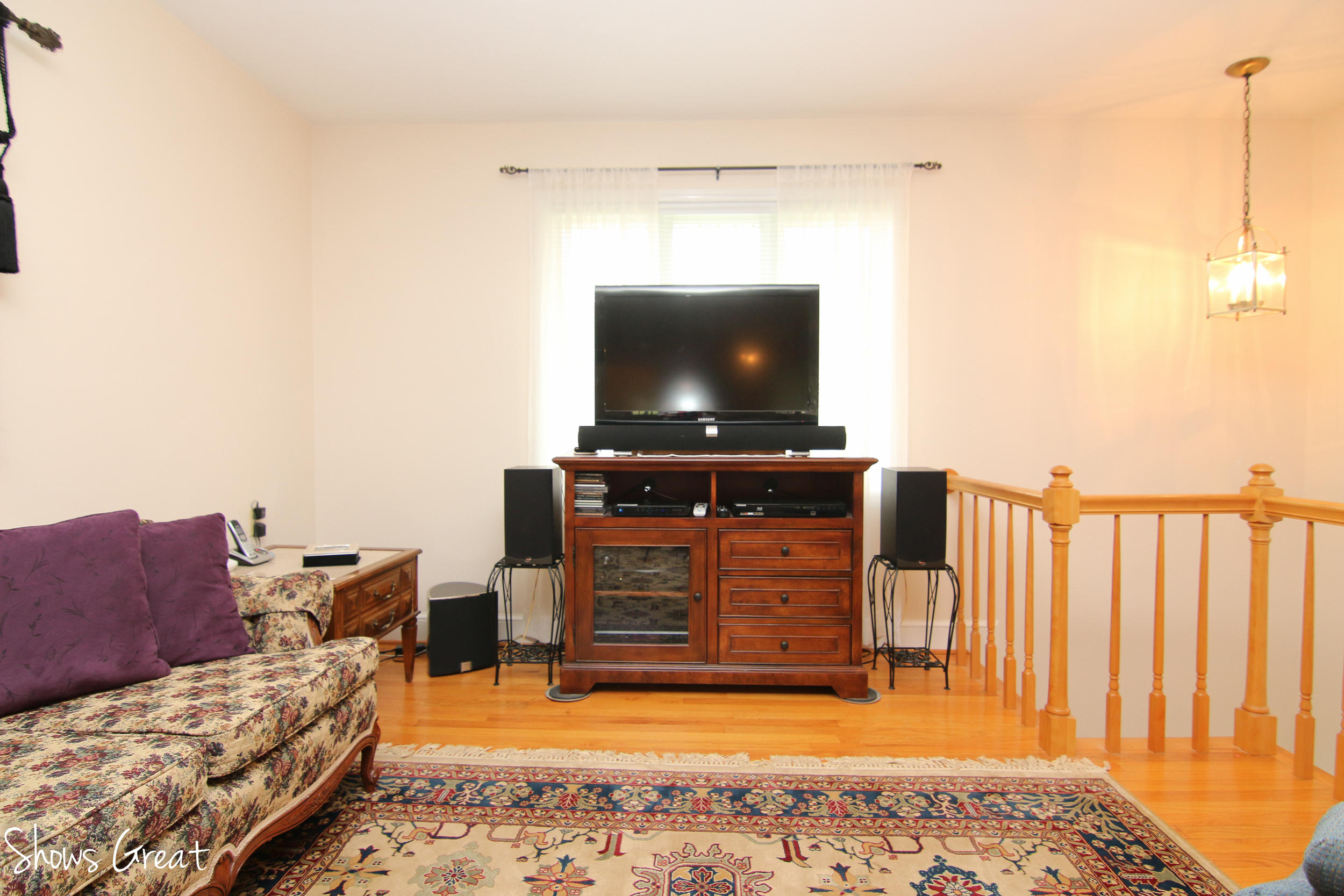 3315 Retreat Road Boones Mill, VA 24065 - Photo 32 of 57 a living room with furniture and a flat screen tv