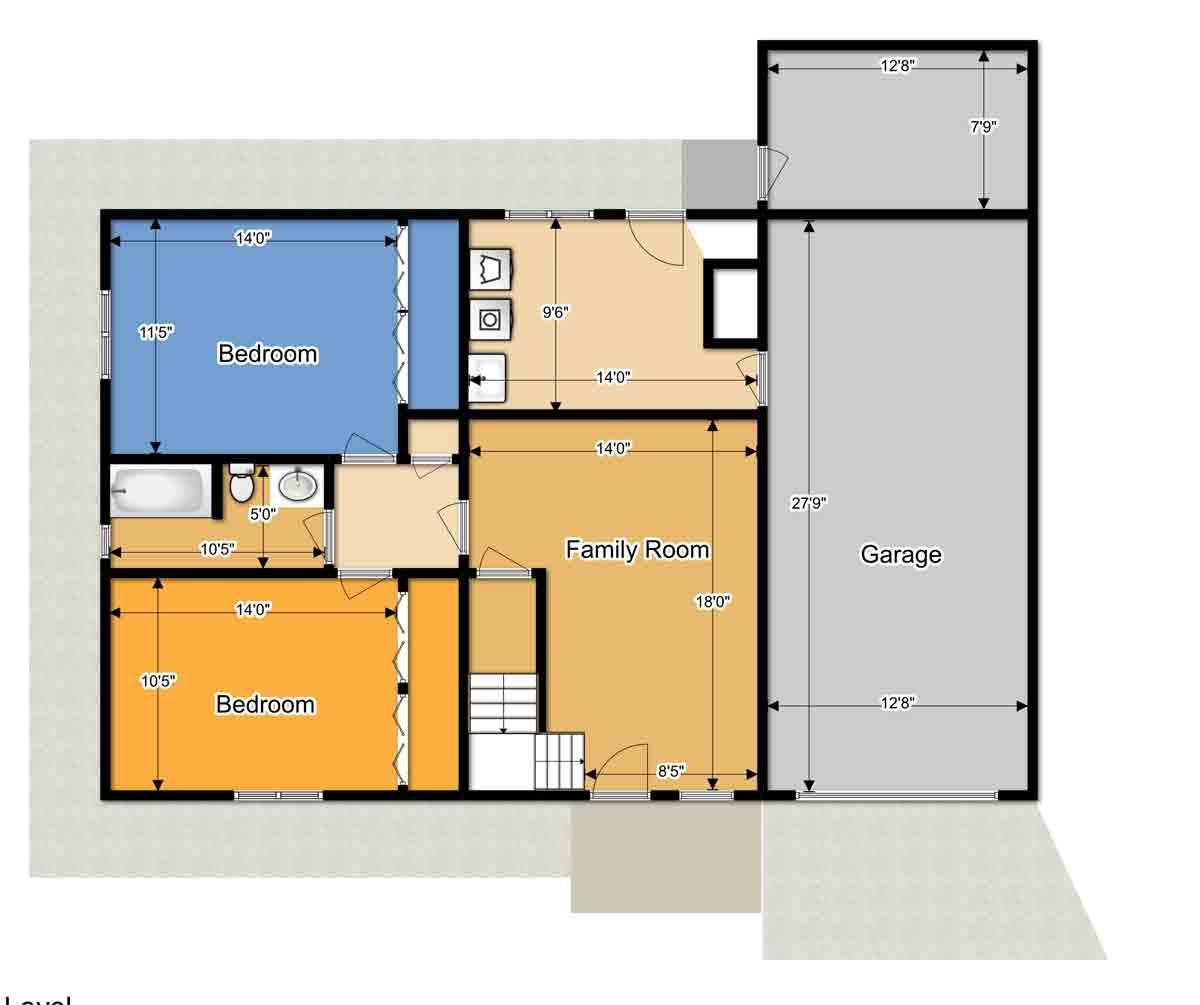 3315 Retreat Road Boones Mill, VA 24065 - Photo 57 of 57 entry-level-floor-plan