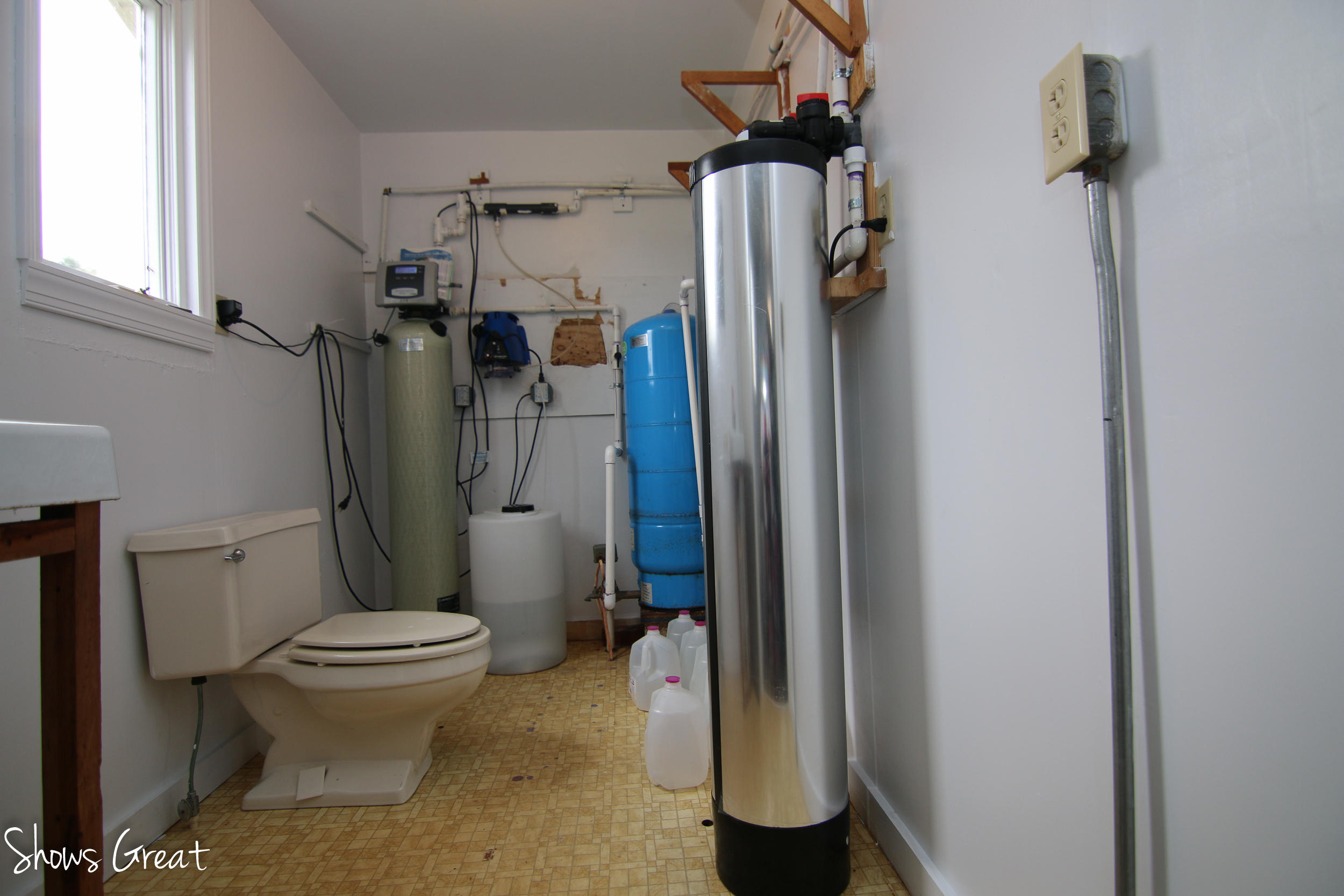 3315 Retreat Road Boones Mill, VA 24065 - Photo 55 of 57 a bathroom with a toilet and a shower