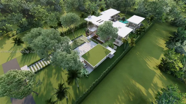 a view of a house with a lake