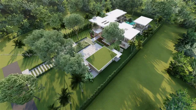 a view of a house with a lake