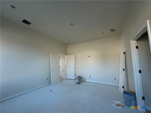 a view of empty room