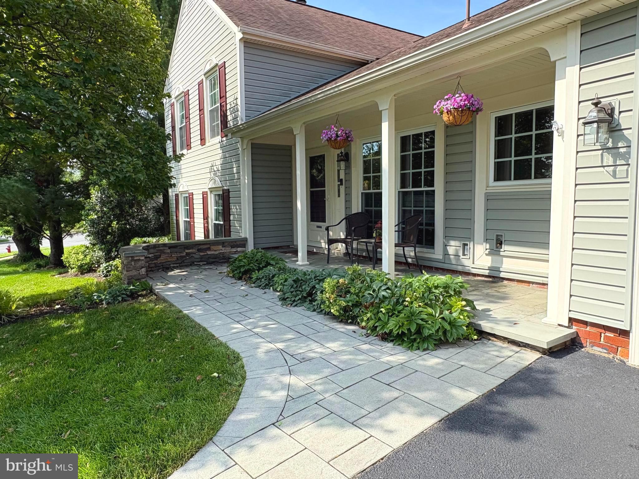 13385 Point Rider Lane Herndon, VA 20171 - Photo 2 of 7 Paver walkway and front patio