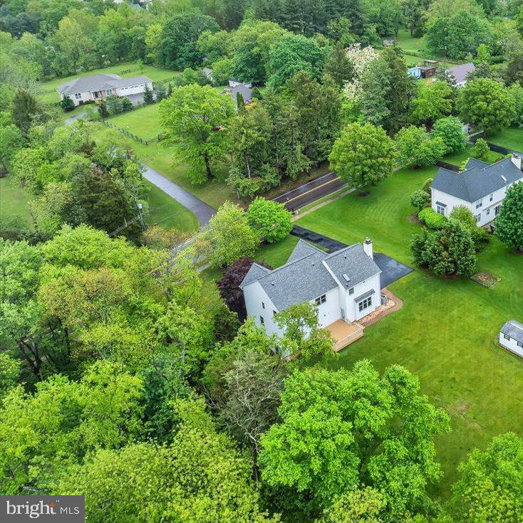 550 Betcher Road Trappe, PA 19426 - Photo 67 of 71 an aerial view of residential house with outdoor space and trees all around