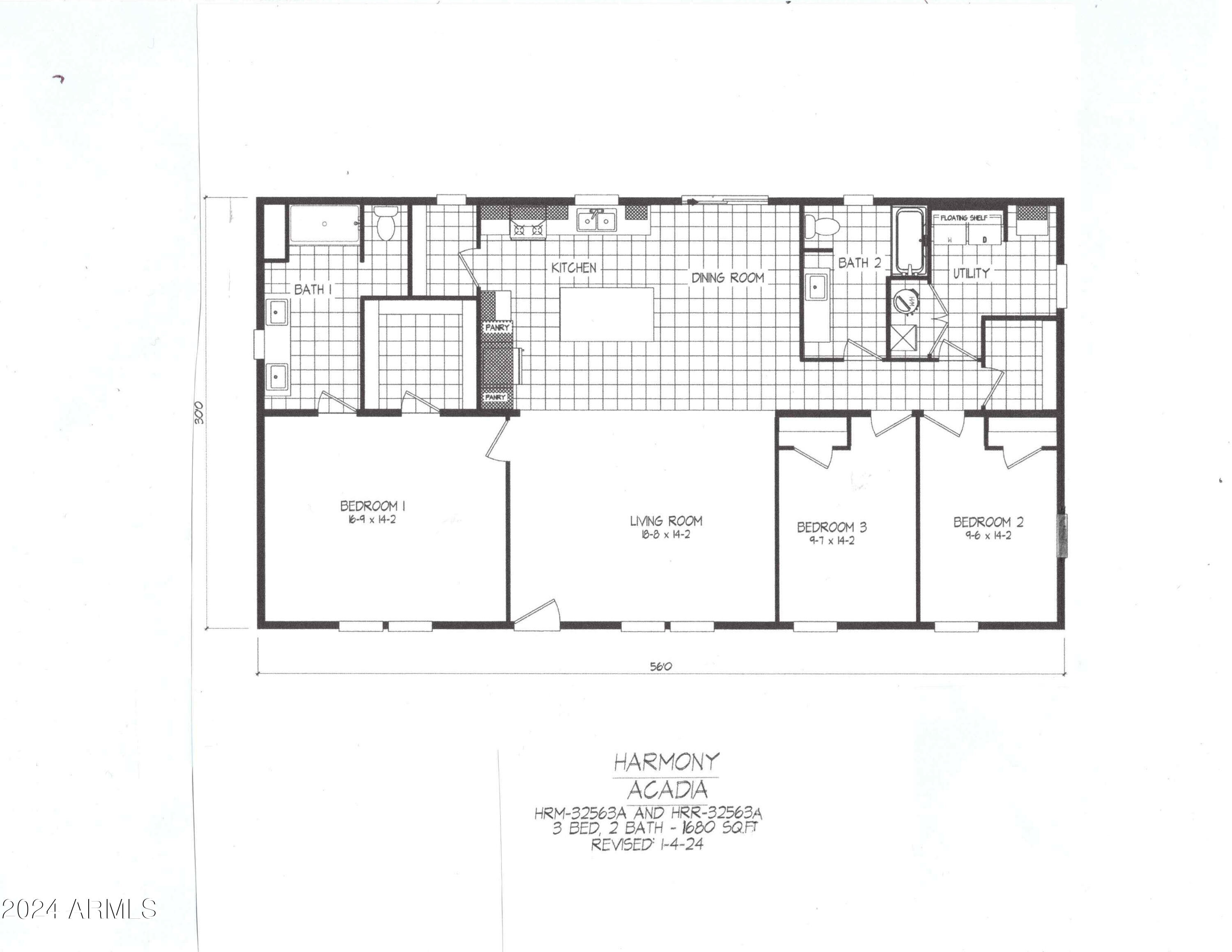 53107 West Century Road Maricopa, AZ 85139 - Photo 35 of 35 Acacia Floor Plan