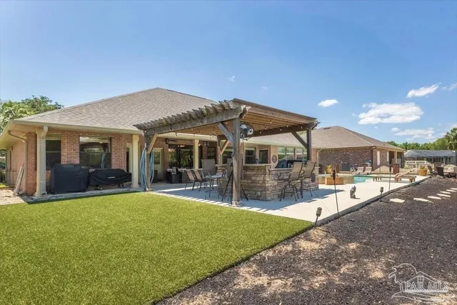 a room with gym equipment and windows