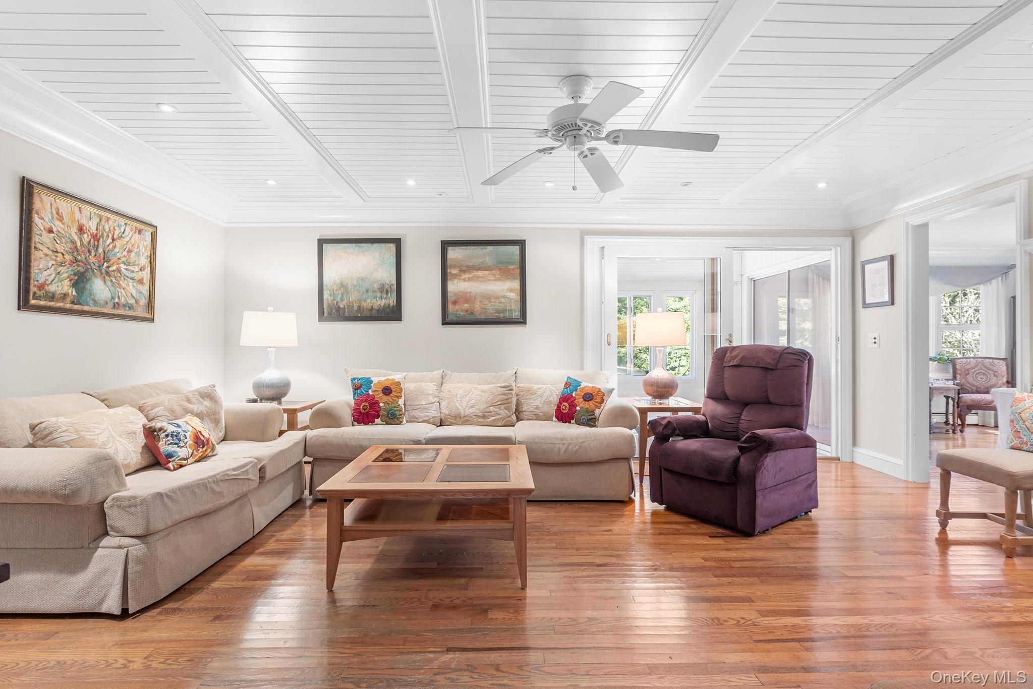 7 Byram Meadows Road Armonk, NY 10504 - Photo 4 of 32 a living room with furniture and wooden floor