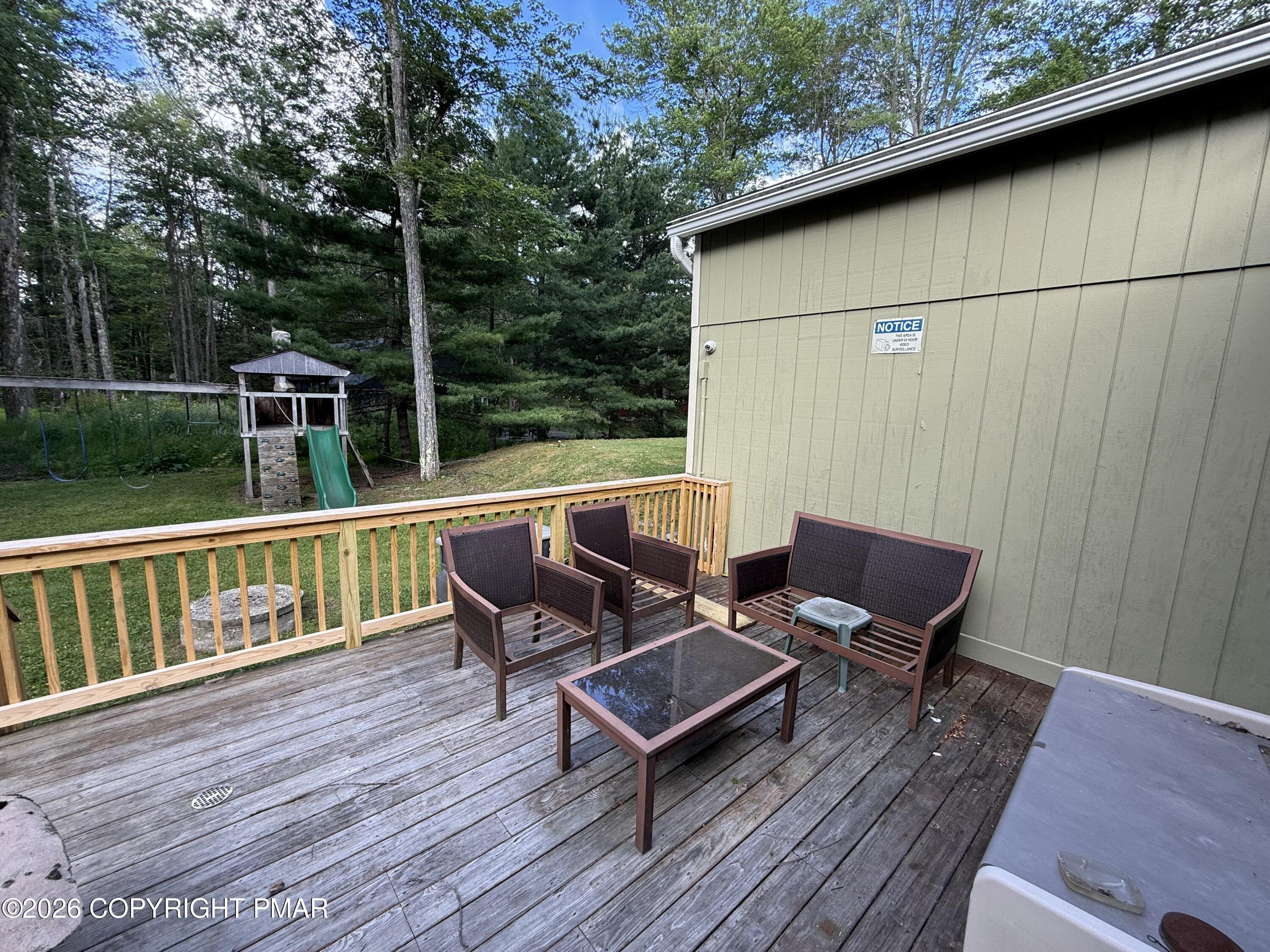 1165 Manor Hill Road Pocono Pines, PA 18350 - Photo 20 of 27 1165-Deck2