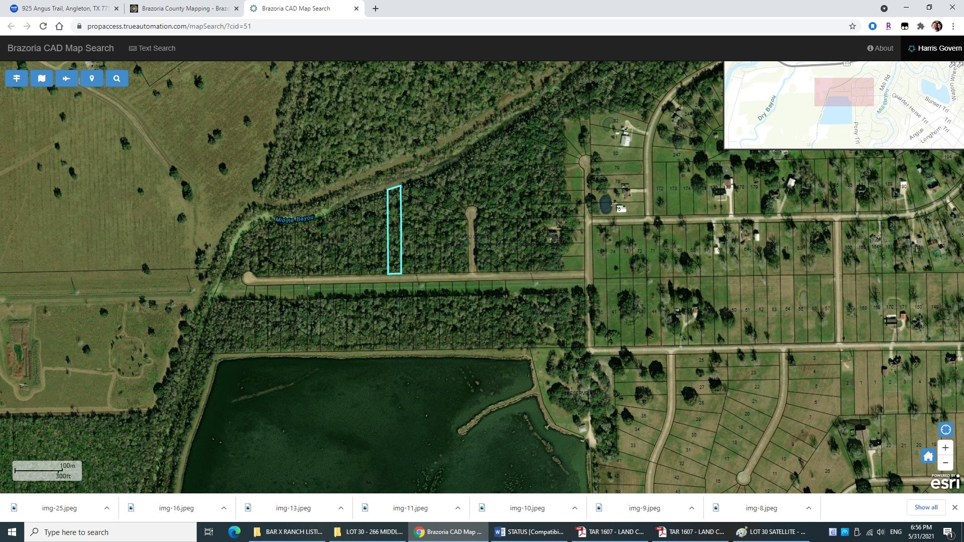 254 Middle Bayou Trail Angleton, TX 77515 - Photo 2 of 2 a view of a yard