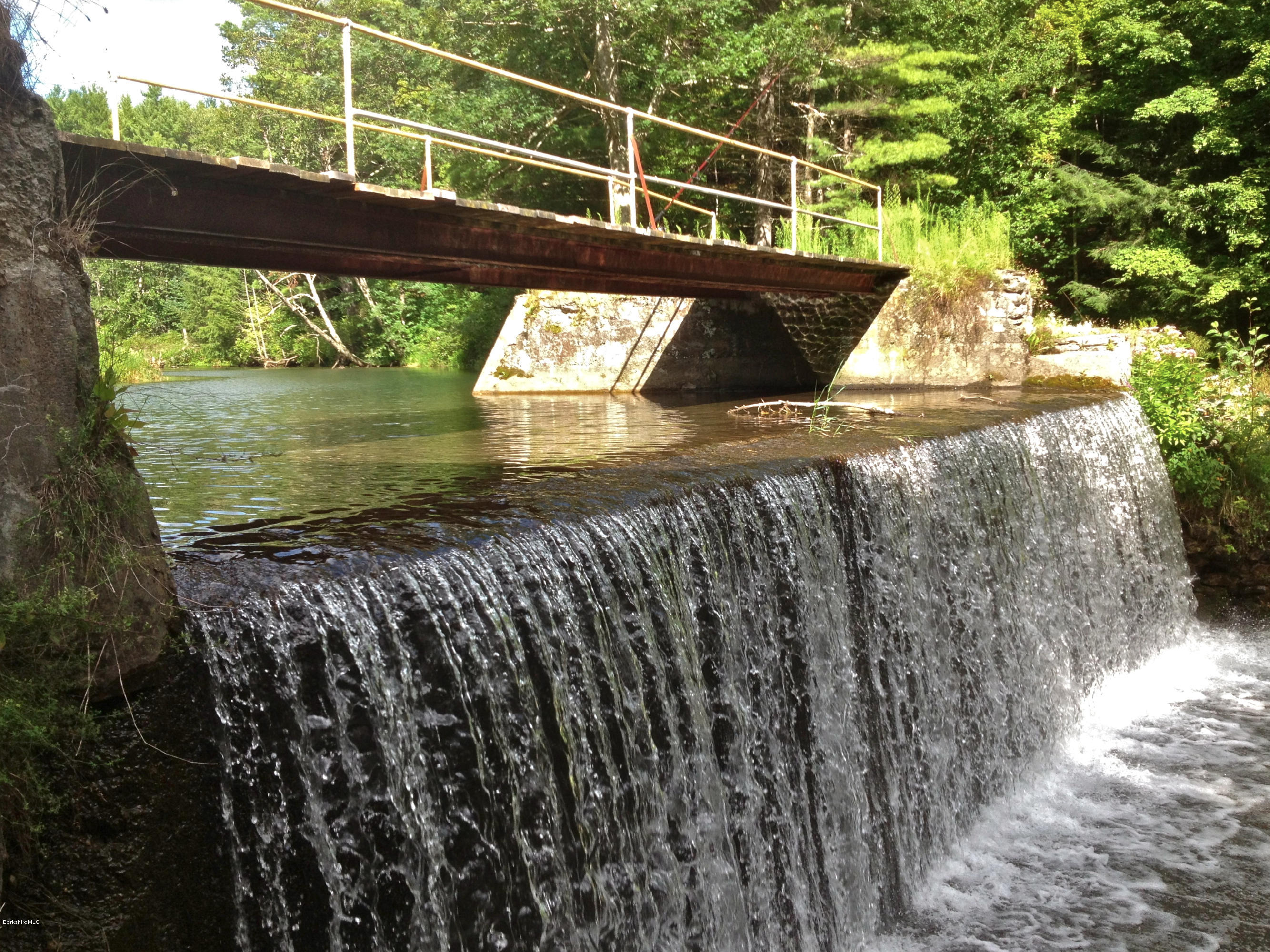 16 Alford Road Alford, MA 01230 - Photo 13 of 14 THE DAM FROM INSIDE THE LOWER FLOOR OF T