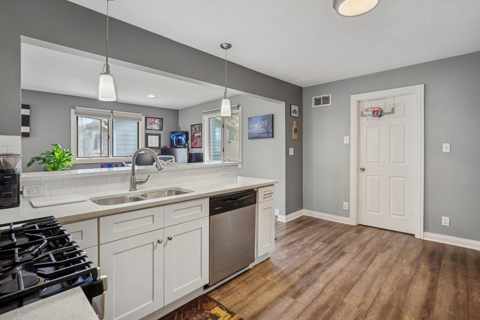 168 Bedford Road Bolingbrook, IL 60440 - Photo 5 of 20 a kitchen with a sink and cabinets