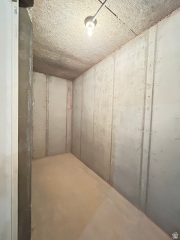 6 South 450th West Gunnison, UT 84634 - Photo 42 of 45 Storage area featuring concrete walls and flooring, with a visible light fixture