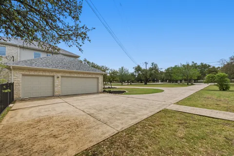 a view of an outdoor space and a yard