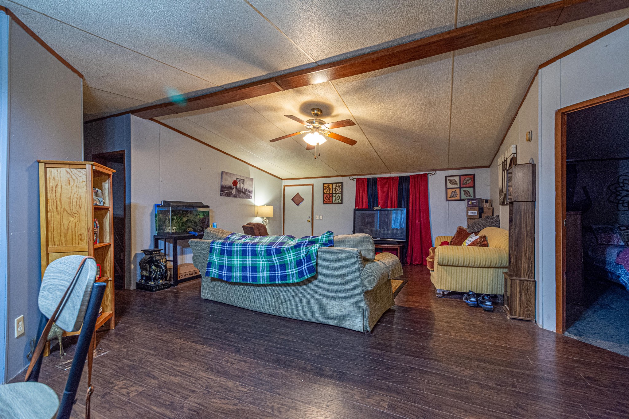 1680 Access Road Pulaski, TN 38478 - Photo 17 of 25 a living room with furniture and a wooden floor