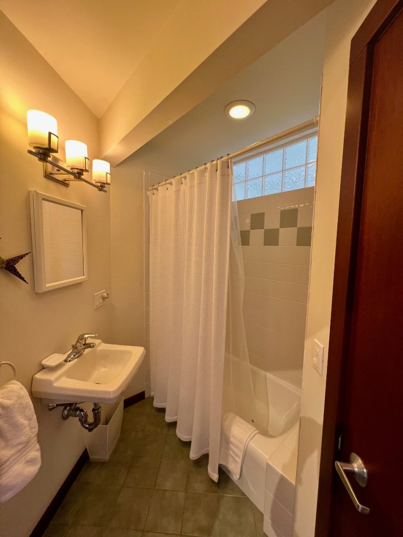 382 Lighthouse Road Aquinnah, MA 02535 - Photo 21 of 29 a bathroom with a sink and a mirror