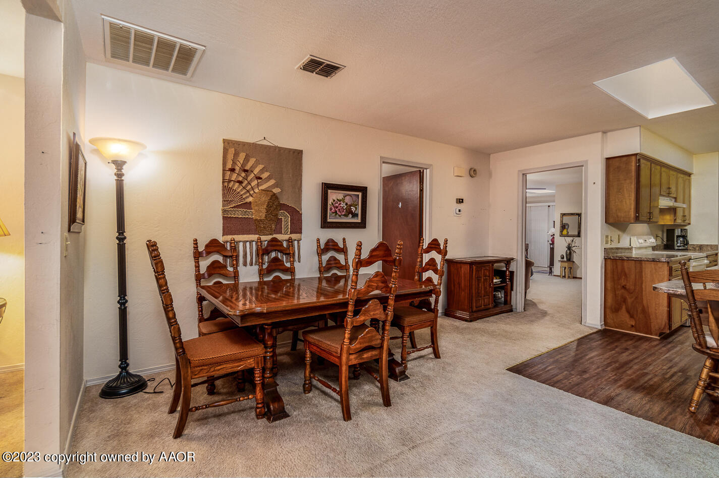 3406 Gladstone Lane Amarillo, TX 79121 - Photo 7 of 21 a view of a dining room with furniture
