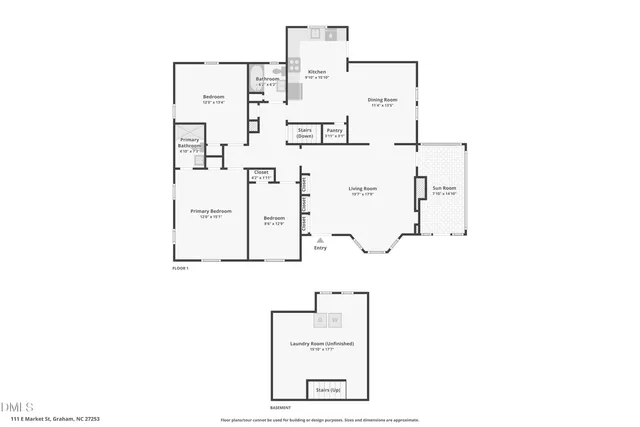 $309,900 | 111 East Market Street, Graham, NC 27253