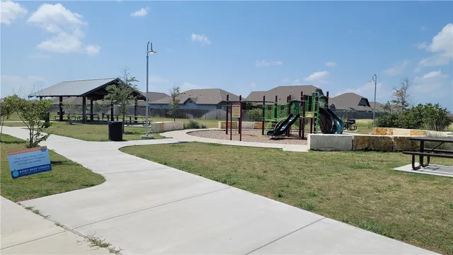a view of outdoor space with garden