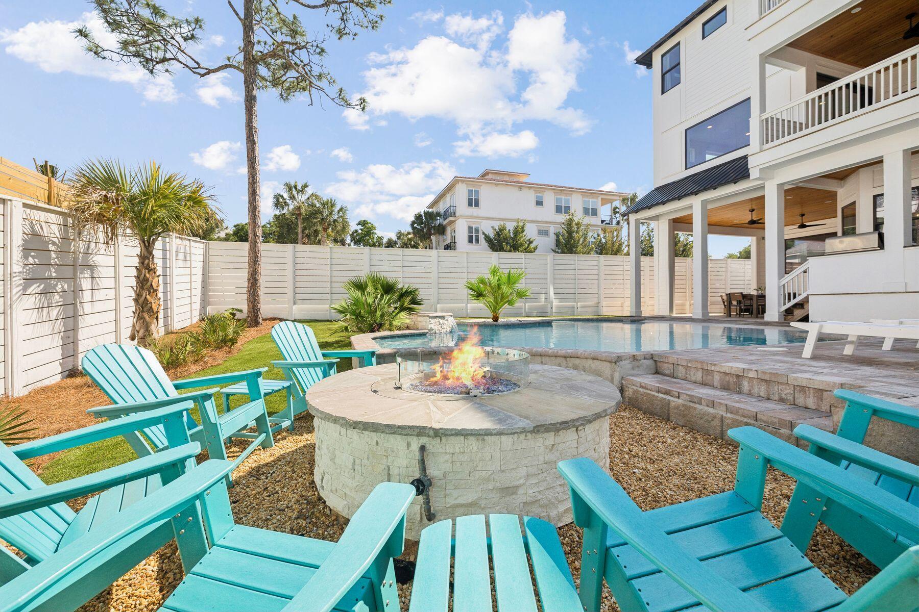 58 Santa Clara Street Santa Rosa Beach, FL 32459 - Photo 13 of 49 a outdoor space with furniture