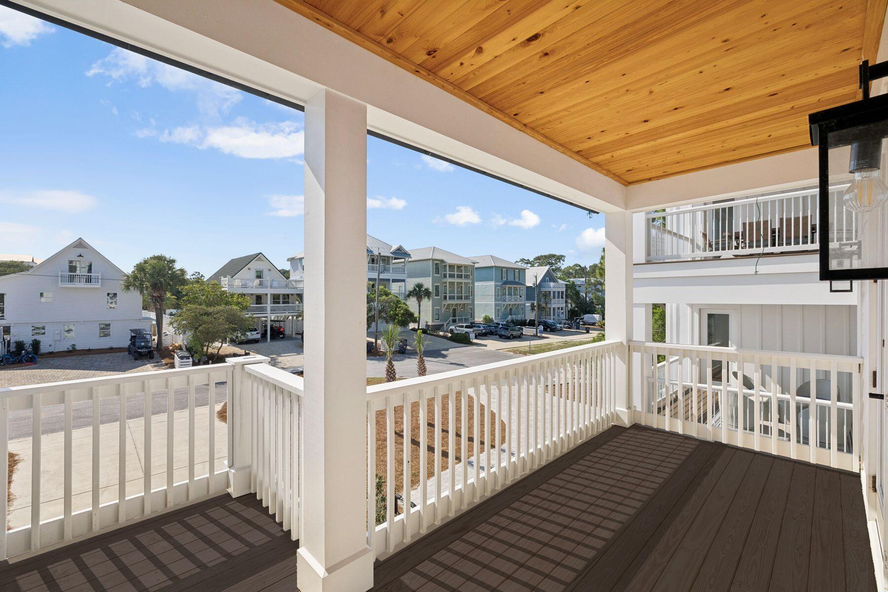 58 Santa Clara Street Santa Rosa Beach, FL 32459 - Photo 27 of 49 a view of a house with wooden deck