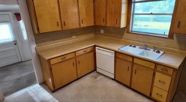 a room with storage and utility