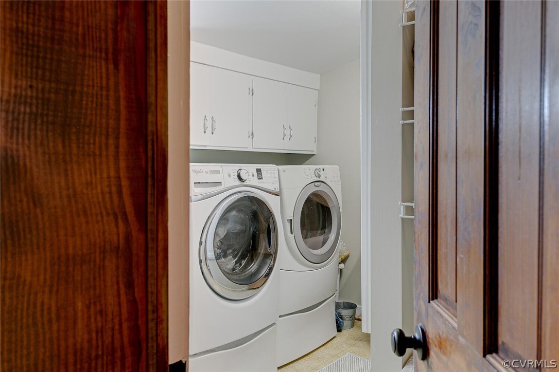 1161 Manakin Road Manakin-Sabot, VA 23103 - Photo 17 of 50 First floor laundry room with built-in cabinets an