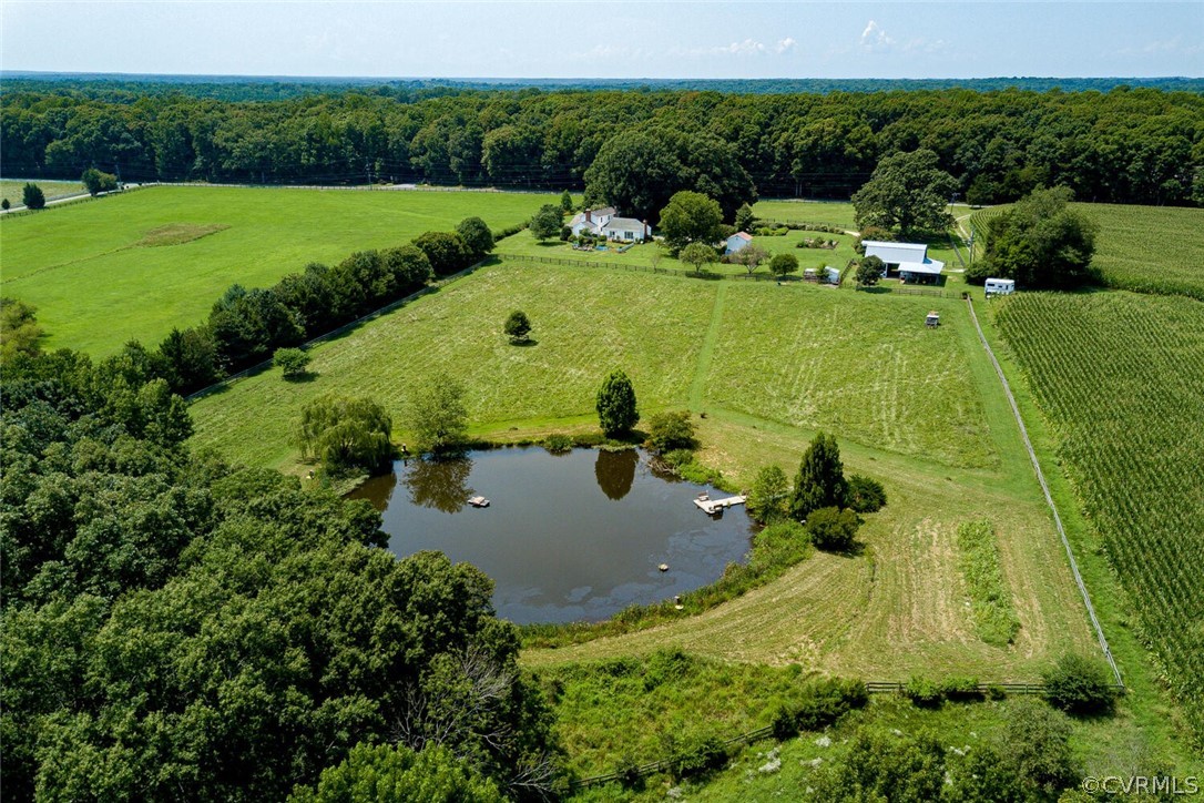 1161 Manakin Road Manakin-Sabot, VA 23103 - Photo 28 of 50 Aerial view looking from the back to the front of