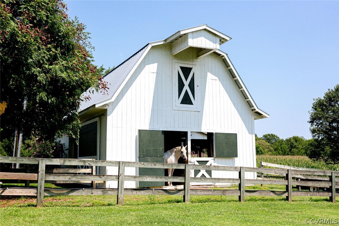 1161 Manakin Road Manakin-Sabot, VA 23103 - Photo 33 of 50 Dutch barn showing access to 2 stalls, paddock, ex