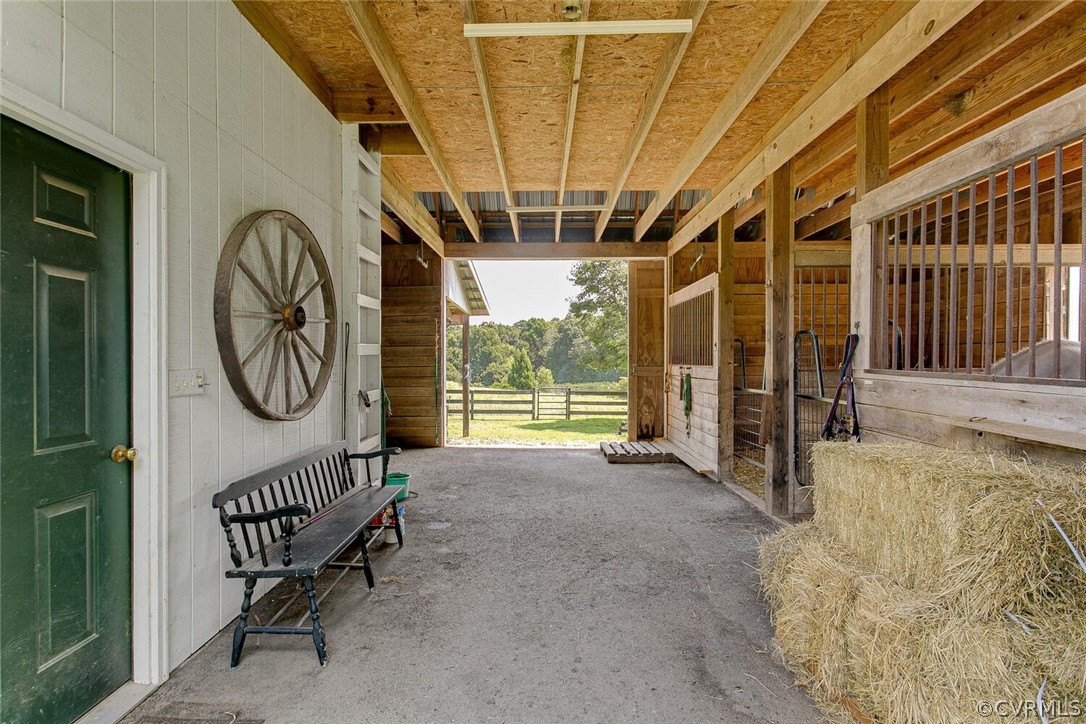 1161 Manakin Road Manakin-Sabot, VA 23103 - Photo 35 of 50 Interior barn area with 2 stalls, wash stall, groo