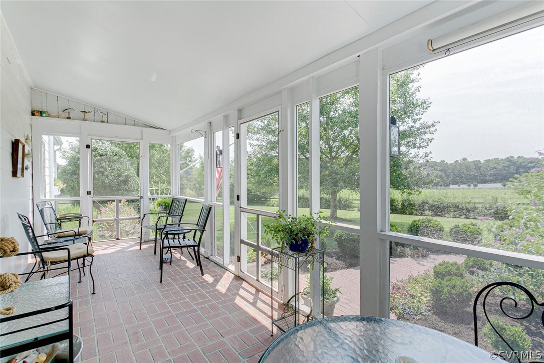1161 Manakin Road Manakin-Sabot, VA 23103 - Photo 4 of 50 Front screened porch entry with a brick floor and