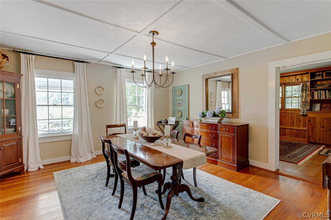 1161 Manakin Road Manakin-Sabot, VA 23103 - Photo 6 of 50 Formal Dining Room View #1 showing heart pine floo
