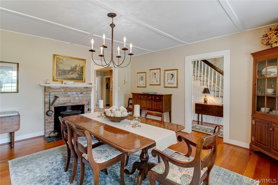 1161 Manakin Road Manakin-Sabot, VA 23103 - Photo 7 of 50 Formal Dining Room View #2 showing the fireplace w