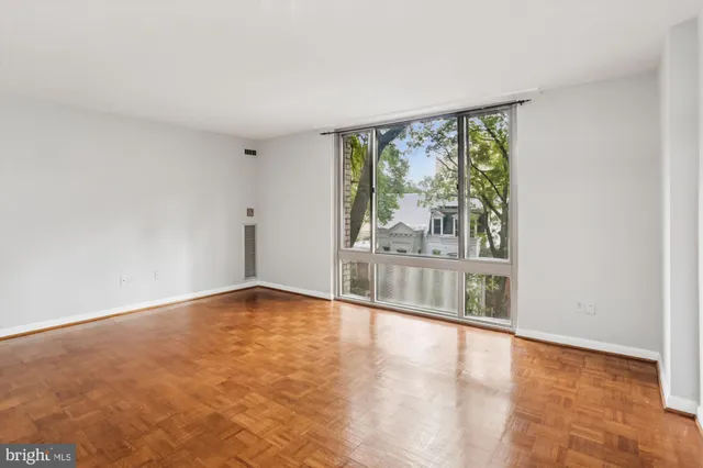 wooden floor in a room
