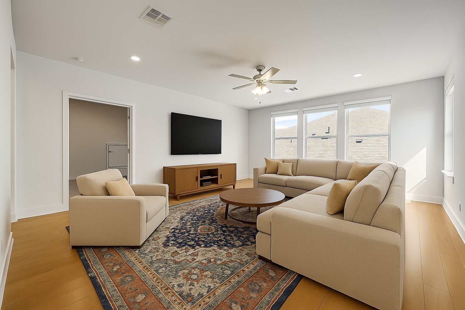 4628 Vieste View Leander, TX 78641 - Photo 30 of 40 Large Upstairs Living Room / Game Room