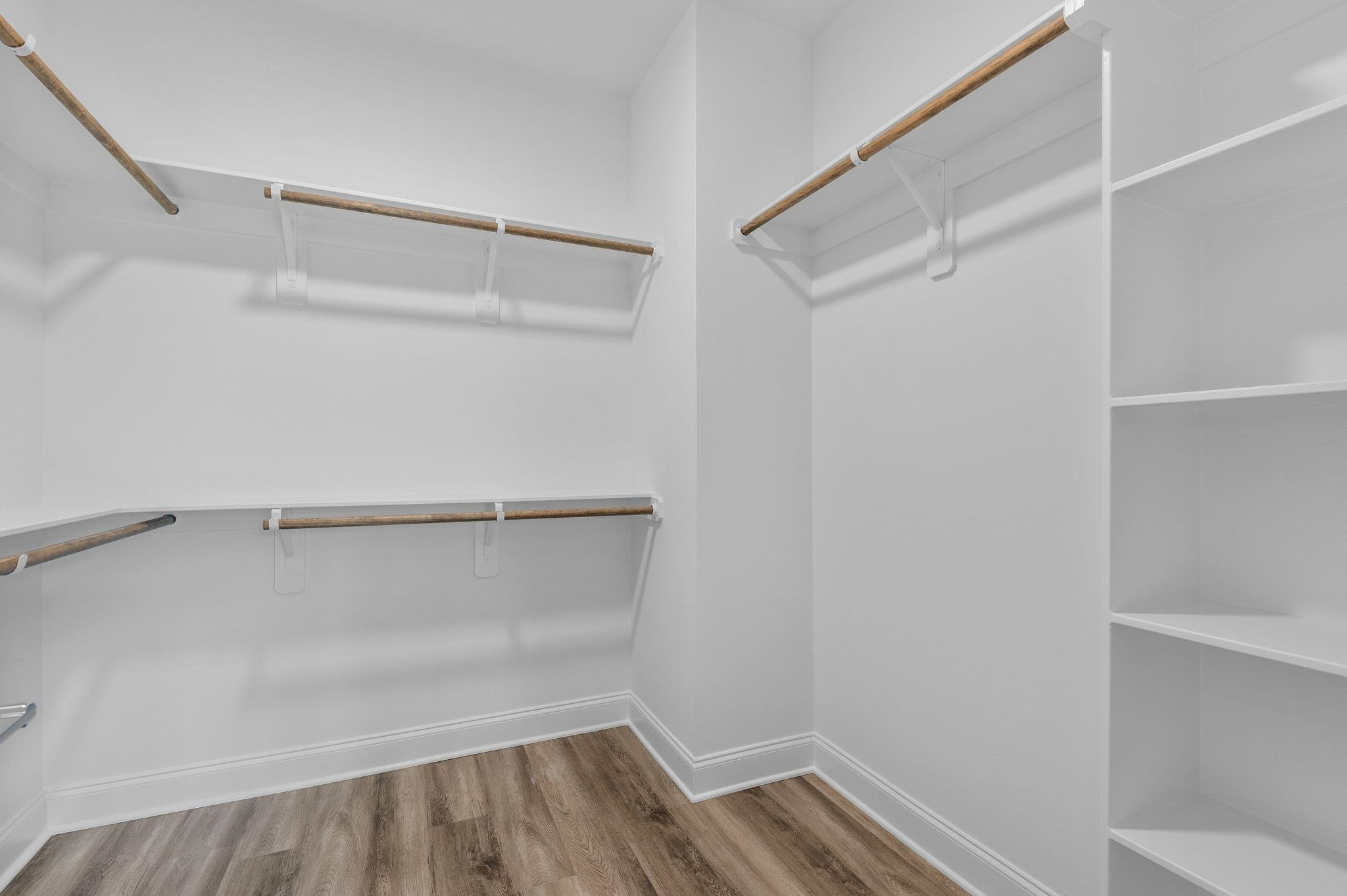 609 Marshskip Way, Unit 5 Rolesville, NC 27571 - Photo 14 of 39 a view of an empty walk in closet