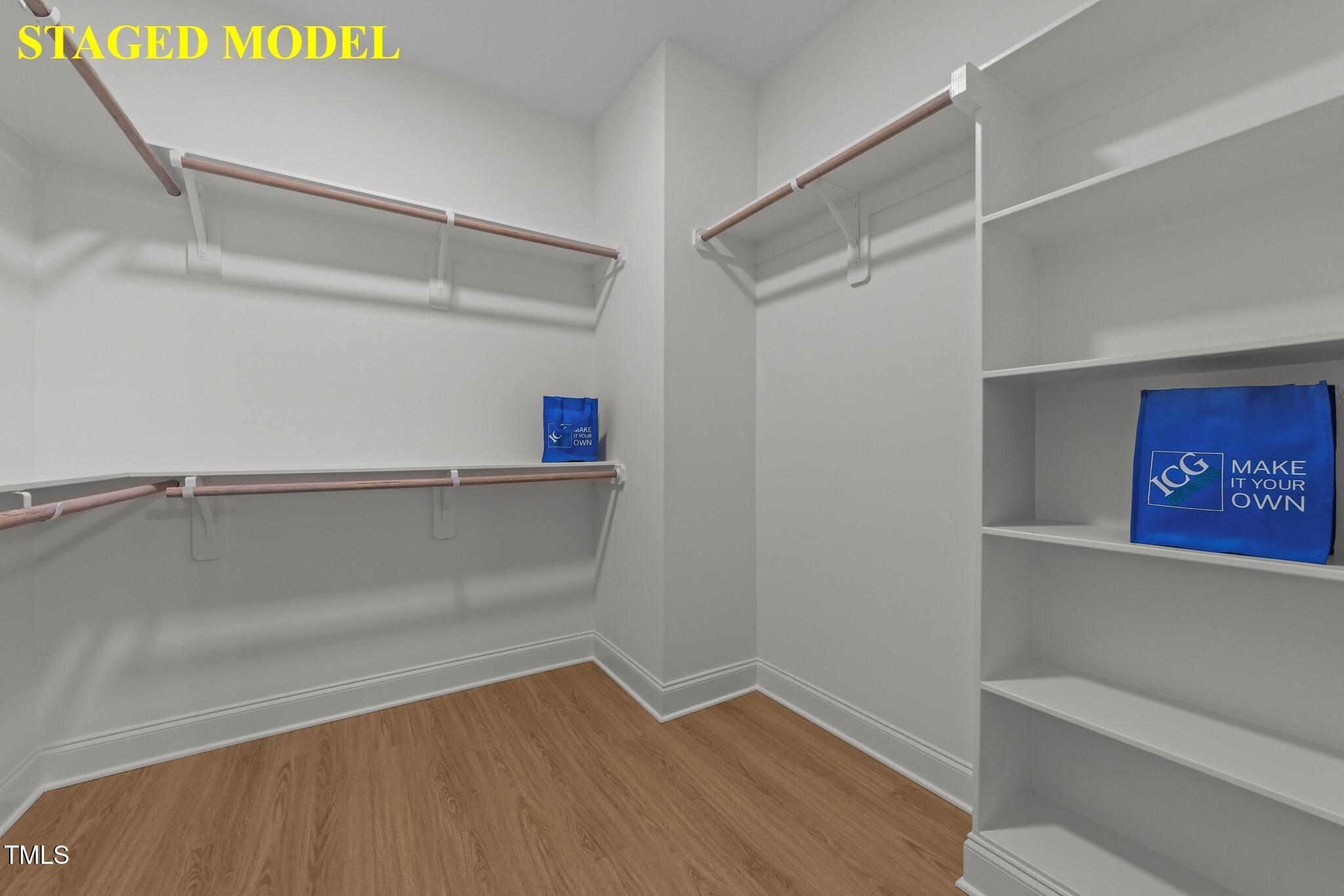 609 Marshskip Way, Unit 5 Rolesville, NC 27571 - Photo 36 of 39 a view of an empty walk in closet