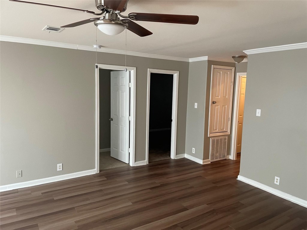 8715 Knox Street, Unit A Houston, TX 77088 - Photo 2 of 11 a view of an empty room with wooden floor