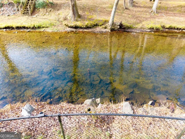 a view of outdoor space with seating
