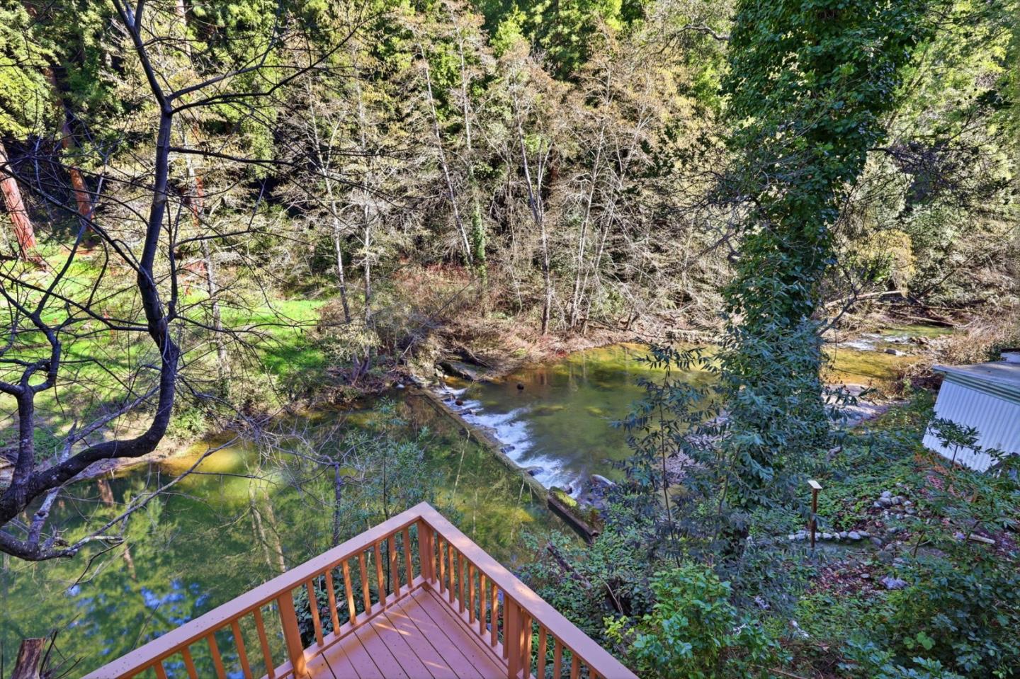265 Brown Gables Road, Unit 11 Ben Lomond, CA 95005 - Photo 22 of 50 a view of balcony with a lake