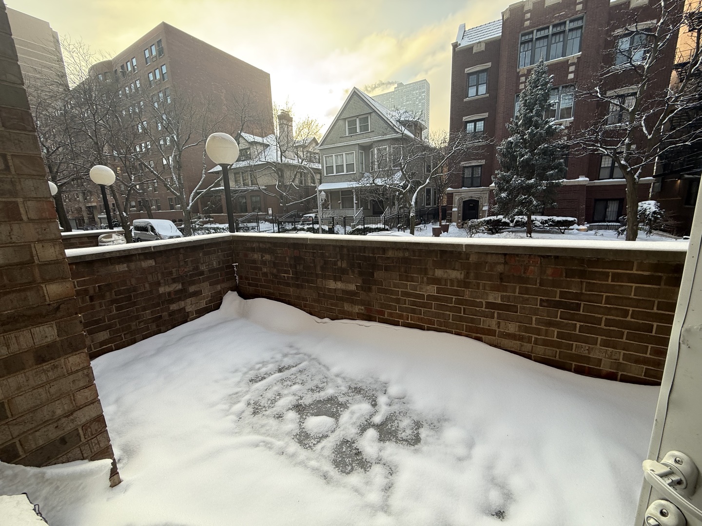 744 West Gordon Terrace, Unit 101 Chicago, IL 60613 - Photo 10 of 10 a view of balcony with a yard