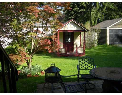 605 Chestnut Road Edgeworth, PA 15143 - Photo 14 of 16 Exterior Front. Shot of the back yard and the summer house. Nice patio for grilling.