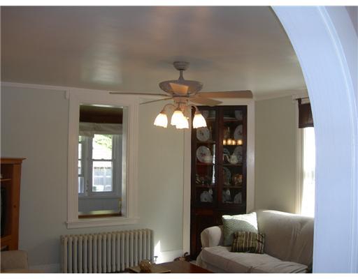 605 Chestnut Road Edgeworth, PA 15143 - Photo 7 of 16 Exterior Front. This shows the livingroom built in cabinet..the window on the left looks into the sun room/ family room..The rooms are freshly painted.